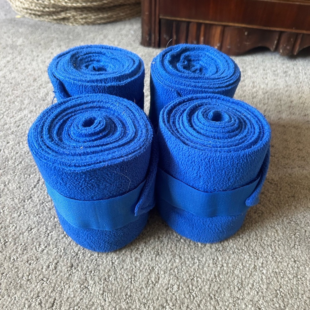 Royal Blue Dover Saddlery Polo Wraps/Bandages